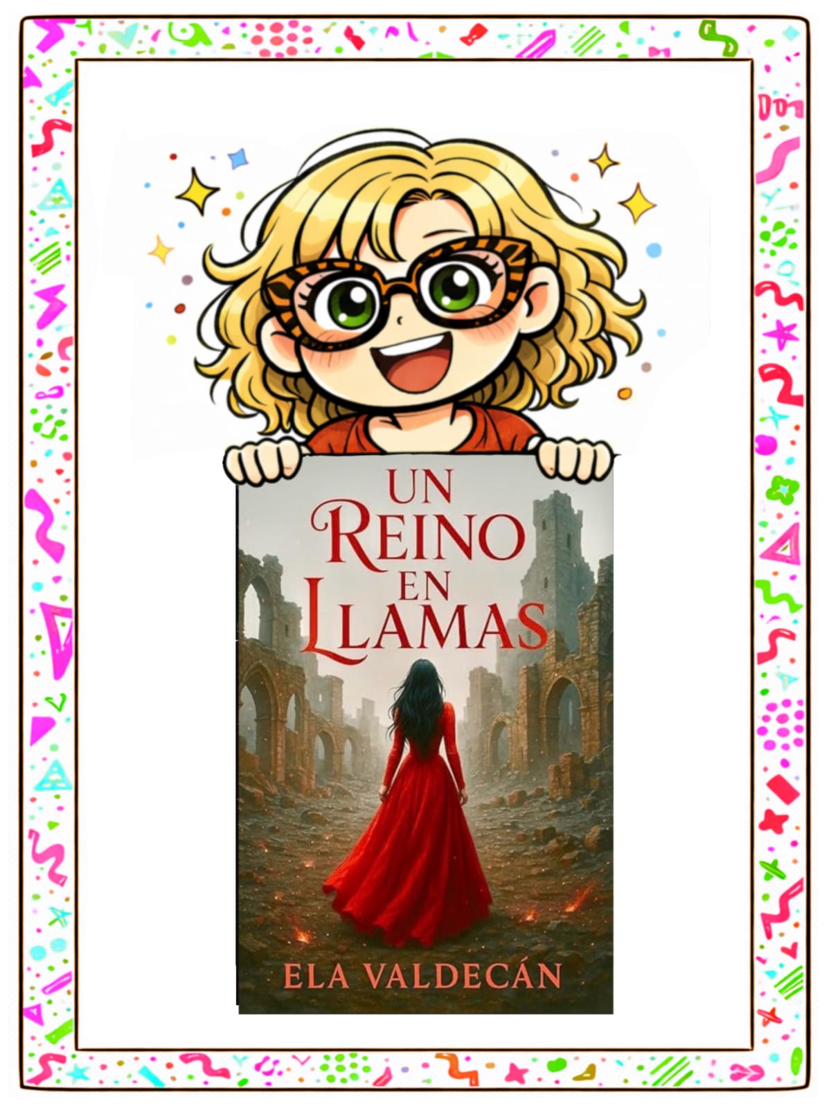 Reseña: "Un reino en llamas" de Ela Valdecán.